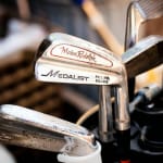 gray Medalist golf clubs