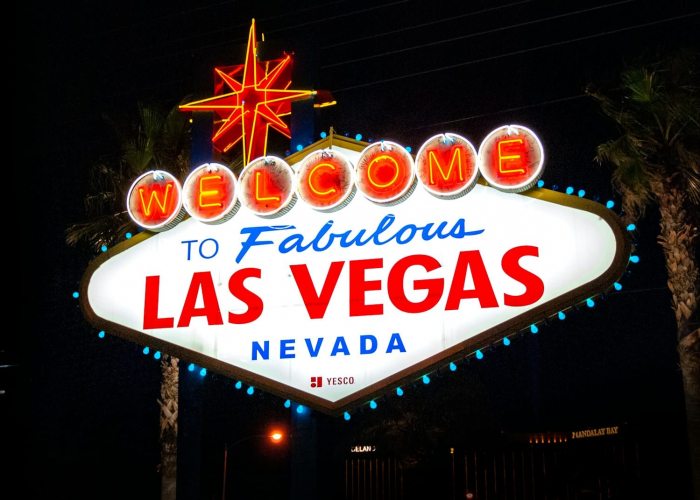 welcome to fabulous las vegas nevada signage